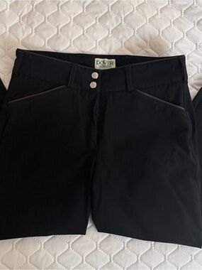 Dover Saddlery Women's Black Riding Breeches